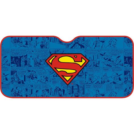 Protecteurs Solaires Avant La Voiture - Superman - 130x70 cm (1/2)