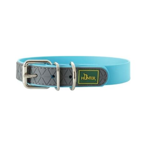 Hunter collier pour chien convenience 60 - turquoise (1/2)