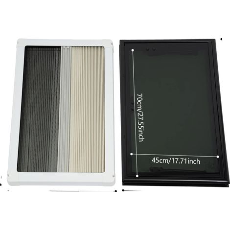 Fenêtre RV, Écran intégré, Design moderne, 700X450mm (1/2)