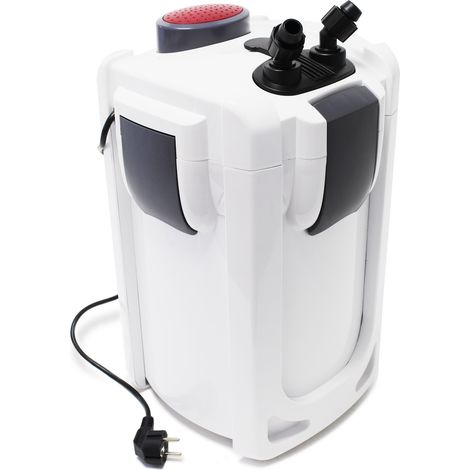 SunSun HW-704A Filtro externo para acuarios 2000 l/h a 45 W filtro de acuario de 4 etapas con medios y esponjas filtrantes incluidos (1/5)