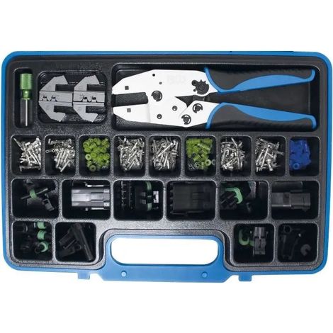 Herramienta del electricista bgs-technic 9097 conectores impermeables 220 uds