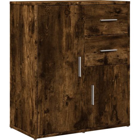 Aparador cómoda cómoda mueble mueble de almacenaje organizador cocina salón salón 60 x 31 x 70 cm madera contrachapada marrón 020030968 (1/5)