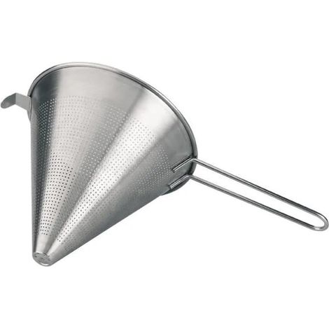 Lacor Chinesische Sieb aus Edelstahl Holzgriff 16 cm