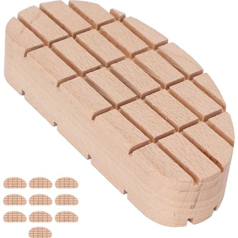 Lot de 10 protège-sabots en bois imperméables et respirants pour vaches et chevaux (1/5)