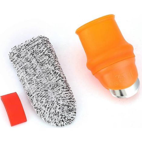 Daumenschneider-Separator, Fingerpflückwerkzeug für die Garten- und Obsternte (männlich-kurz mit Klaue)