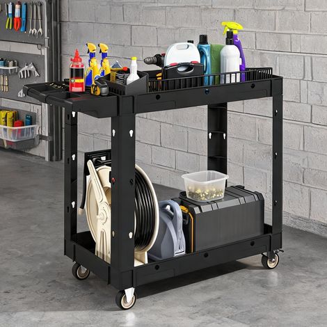 Boîte à outils coloris noir en plastique 102,6 x 43,5 x 84,5 cm (1/5)