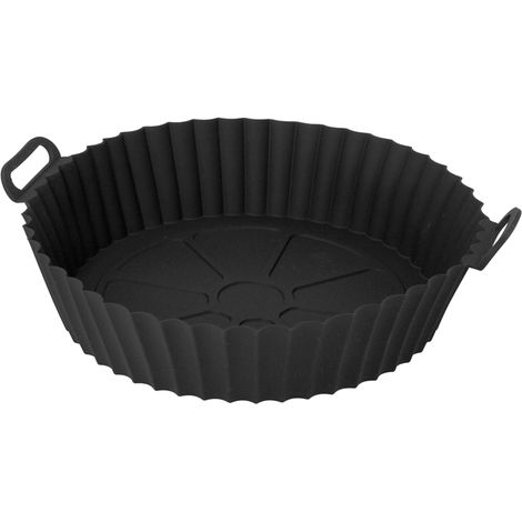 Inserto de silicona para freidora de aire, molde para hornear de 20 cm (1/4)