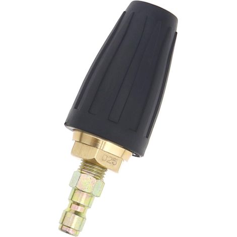 Tuyau Pulvérisateur Turbo - 3000 PSI - Connexion Rapide 1/4 Pouces - Jet Tourbillonnant - Pour Nettoyeur Haute Pression - 1 Pièce (1/3)