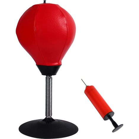 Mini Saco De Boxeo MINKUROW Para Escritorio, Bola Antiestrés, Decoración De Regalo, Ideal Para El Hogar Y La Oficina (1/4)