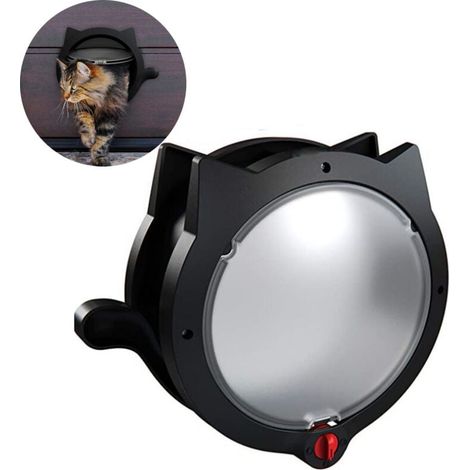Chat Flip Chat Flip Chat Porte Chat Trou Chien Porte Pet Door Chat Porte Chat Trou Chien Porte Trou Noir (1/4)