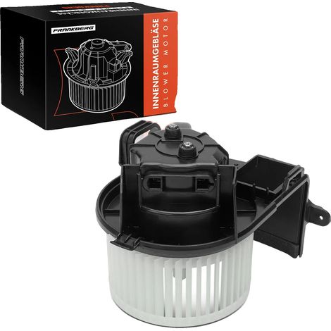 Moteur de souffleur intérieur, diamètre 140 mm, tension 12 V, puissance nominale 252 W, 2 contacts de connexion, rotation antihoraire (1/5)