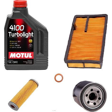 KIT ENTRETIEN COMPLET - MOTEUR KUBOTA Z402 Z482, AIXAM 300 325I 400I A540 A550 500.4 500.5 500EVO