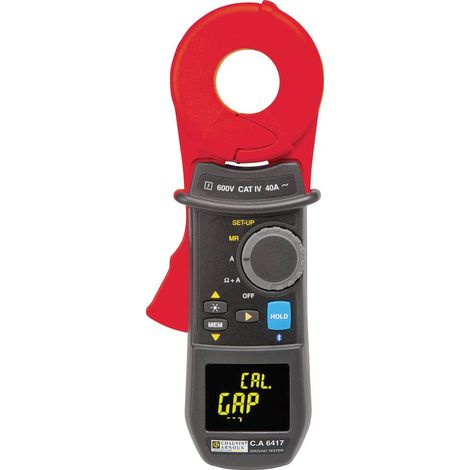 Instrument de mesure de résistance de terre Chauvin Arnoux C.A 6417 Y632641 (1/5)