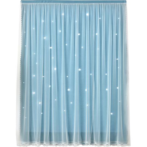 Rideau occultant portable auto-adhésif 1 x 1,5 m, facile à installer pour fenêtre de chambre