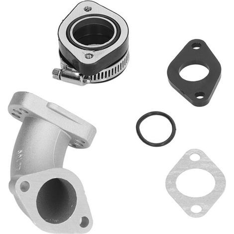 Ansaugkrümmer-Kit mit 26-mm-auf-28-mm-Distanzstück für 125-cm³-, 140-cm³-, 150-cm³-, 155-cm³-, 160-cm³-, 200-cm³- und 250-cm³-Pitbikes und Dirtbikes (1/5)