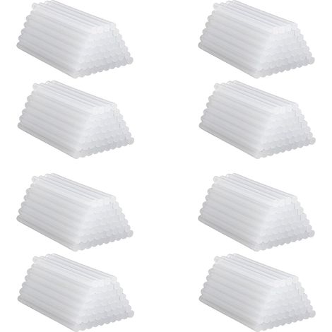 400 Pièces Bâtons de Colle Thermofusible 7mm X 100mm Bâtons de Colle Chaude Tige pour Outils de Réparation D'Album Bâtons de Colle Chaude (1/5)