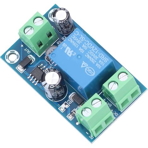 Module Contrôleur Batterie DC 12V-48V Protection Automatique Coupure Urgence Interrupteur Sécurité Électronique (1/5)