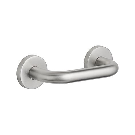 Maniglione bagno disabili, barra di ausilio dritta, 150mm, diametro Ø 19mm, acciaio inox 304 satinato - THIRARD