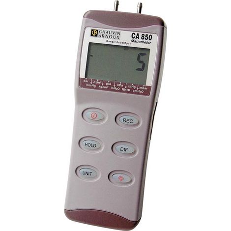 Manomètre Chauvin Arnoux Environ 850 6.89bar max, Différentielle ( Prix pour 1 ) (1/2)