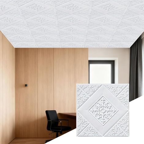 Lot de 25 autocollants muraux de plafond, imperméables, pour cuisine, salle de bain, salon (1/5)