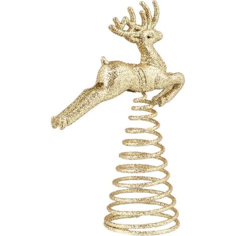 arbre de noël top hat glitter elk fer forgé golden deer arbre décorations treetop de noël fête de vacances décorations de noël arbre de noël décorations arbre de noël décorations (1/5)