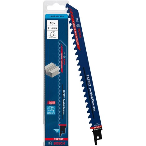 BOSCH S1141HM (pkt of 1) Expert Aerated concrete 225mm (1/5)