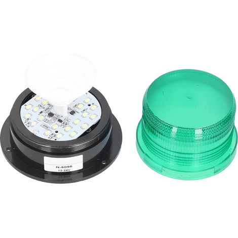 Feu clignotant LED 12V-24V pour voiture et bus scolaire, balise de sécurité rotative, gyrophare d'avertissement, lampe stroboscope étanche, signalisation lumineuse (1/5)