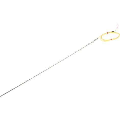 Thermocouple type K Ø 3mm, L 500mm, +1100°C max à Câble ( Prix pour 1 ) (1/2)