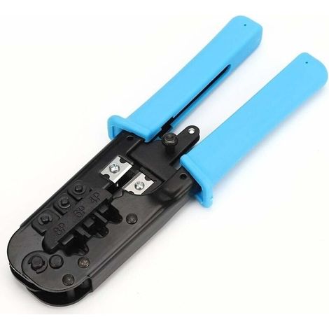Pince à sertir, Multifonction Réseau Pince Pince Pince à Sertir 4P 6P 8P Pince à Sertir Pince à Dénuder Kit Électricien (1/5)