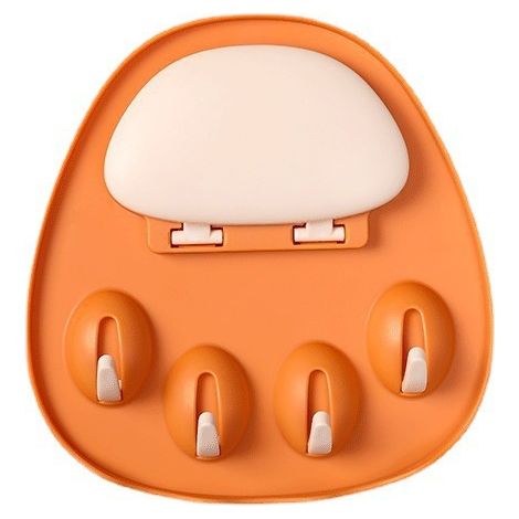Organisateur de support de couvercle de casserole-support de couvercle de casserole, clés, crochets à serviettes pour armoires, casseroles de cuisson, cuisine, ustensiles de cuisine (1/5)