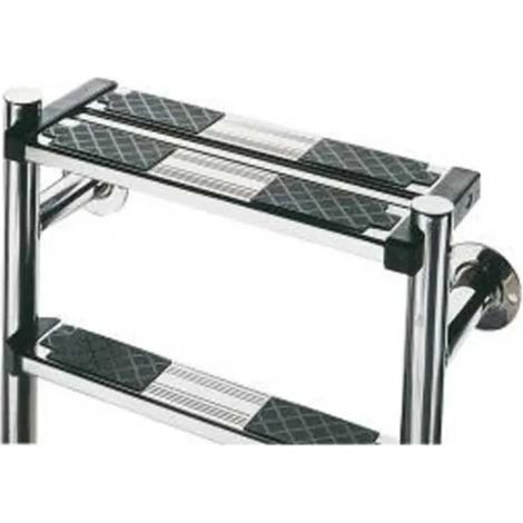 Scala piscina Astral 08091 doppio gradino sicurezza acciaio