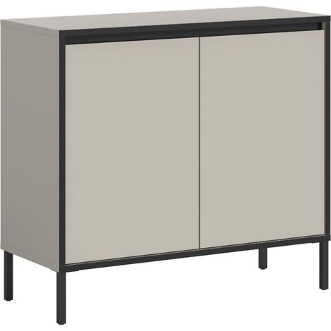 Tron Sideboard 2 Türen, Kaschmir Dekor.