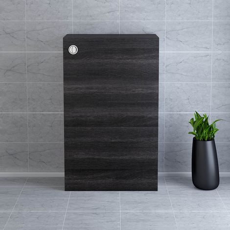 500mm Grey Back to Wall Toilet Unit with Concealed Cistern (1/5)