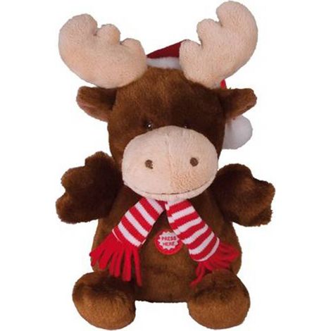Peluche sonore Renne de Noël