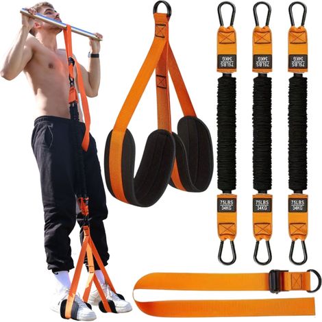 Verstellbare Trainingsbänder für Klimmzüge 34-102 kg - CrossFit-Bänder