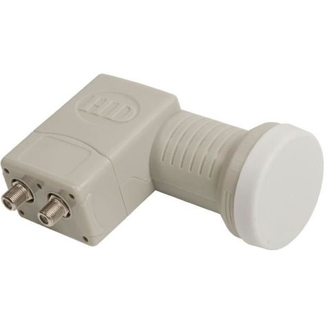LNB TWIN 2 DOUBLE SORTIES INDEPENDANTES 0.3 dB TETE SATELLITE HD ASTRA HOTBIRD (1/2)