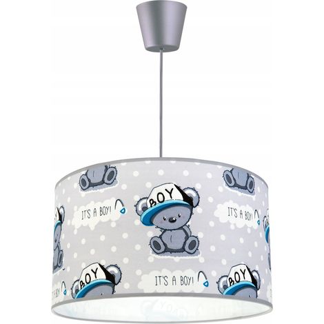 Plafonnier Loft Suspension Abat-jour Enfant LED (1/5)