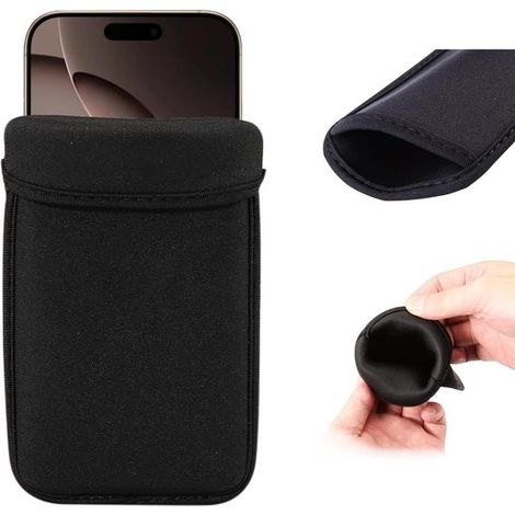 Funda calcetín universal neopreno teléfono iPhone 16 15 14 13 12 Pro Max, Samsung S25 S24 S23 S21 Ultra S20+ S22+, Note20 Ultra, A70, A53 5G (1/5)