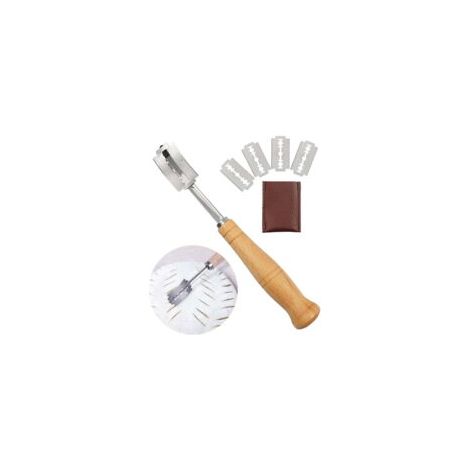Teigschneider, Brotschneider, Baguettemesser, Bäckermesser - sfygv-Crezuo
