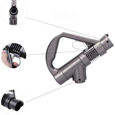 Poignée de remplacement pour aspirateurs Dyson DC19 DC23 DC26 DC29 DC32 DC36 DC37 (gris/titane) (1/5)