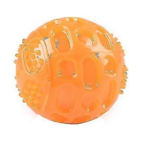 Jouets pour chiens, balles vocales en caoutchouc pour animaux de compagnie, balles vocales, musique d'entraînement anti-morsure et anti-ennui (1/2)