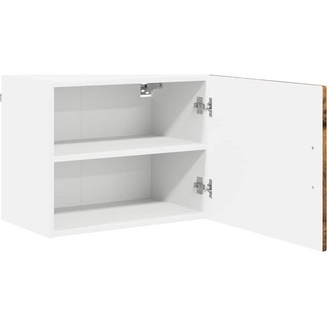 Meuble mural de cuisine，Armoire de cuisine 2 pcs Bois Ancien 50 x 31 x 40 cm CFW91592 (1/5)