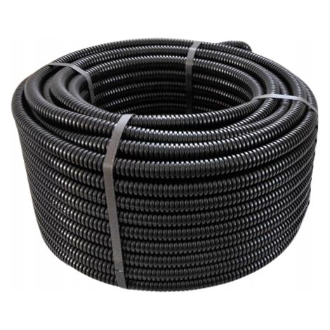 Tuyau ondulé en PVC avec pilote FI 20 mm 50 m 750 N UV FEPCT20 tubifor (1/3)