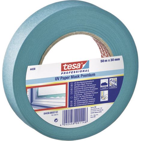 tesa PREMIUM 04438-00017-00 Kreppband tesakrepp® Blau (L x B) 50 m x 30 mm 1 St.