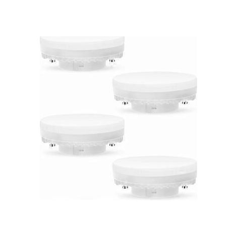 GX53 LED-Lampe 7W 3000K, warmweiß, nicht dimmbar, GX53-Beleuchtung, flimmerfrei, ersetzt 50W-Halogenlampen GX5.3 oder CFL 9W 13W Lampe, 560 Lumen, 12° Abstrahlwinkel