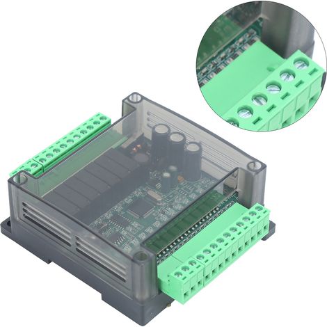 Carte PLC (automate programmable) pour module de contrôle industriel avec câble DVP 2N 1N 20MR, station de base et communication 485 (1/5)
