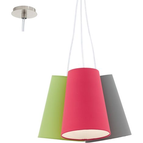 Lampada a sospensione lampada a sospensione illuminazione lampada apparecchio luce Eglo NEVORRES 93533 (1/3)