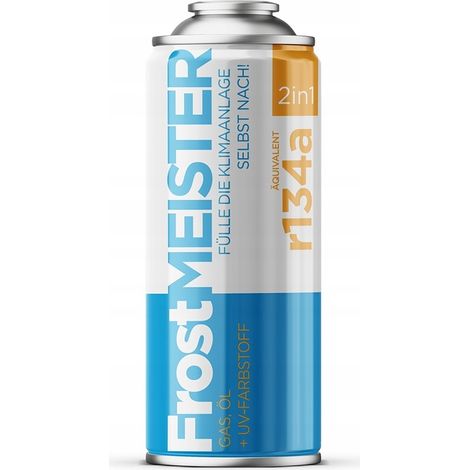FROSTMEISTER Réfrigérant R134A + Huile de lubrification 2en1 400ml - Can (1/3)
