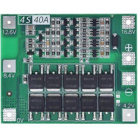 Module de charge 4S 40A pour moteur de perceuse, module de cellule LiPo 14,8 V 16,8 V (1/5)