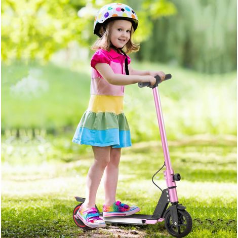 Trottinette électrique pliable enfant 6,5'' 150 W 12 km/h, rose HAVRYA (1/3)